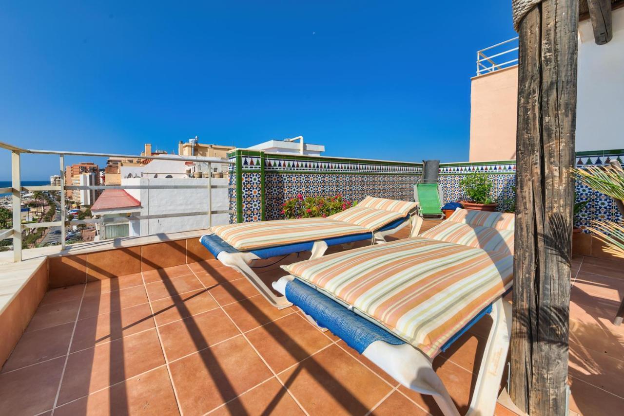 Holidays2Fuengirola Duplex With Stunning Sea View, Terraces,1St Line Beside Port Ngoại thất bức ảnh