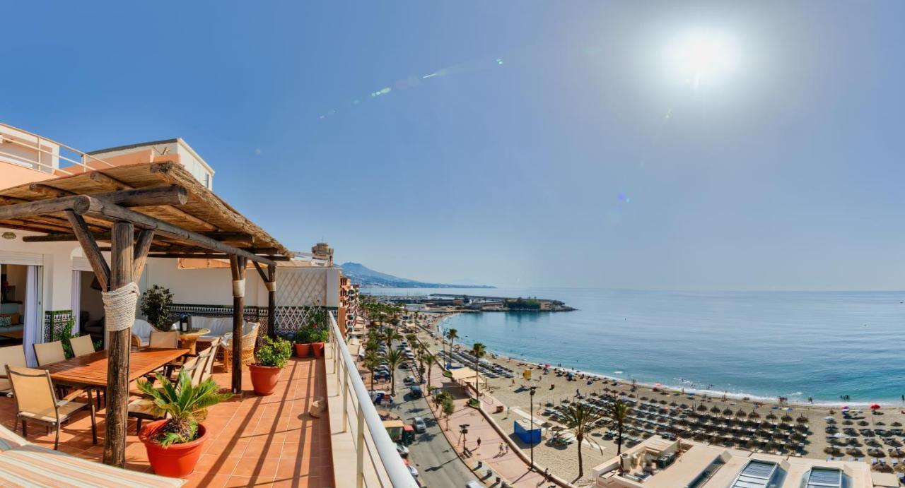 Holidays2Fuengirola Duplex With Stunning Sea View, Terraces,1St Line Beside Port Ngoại thất bức ảnh
