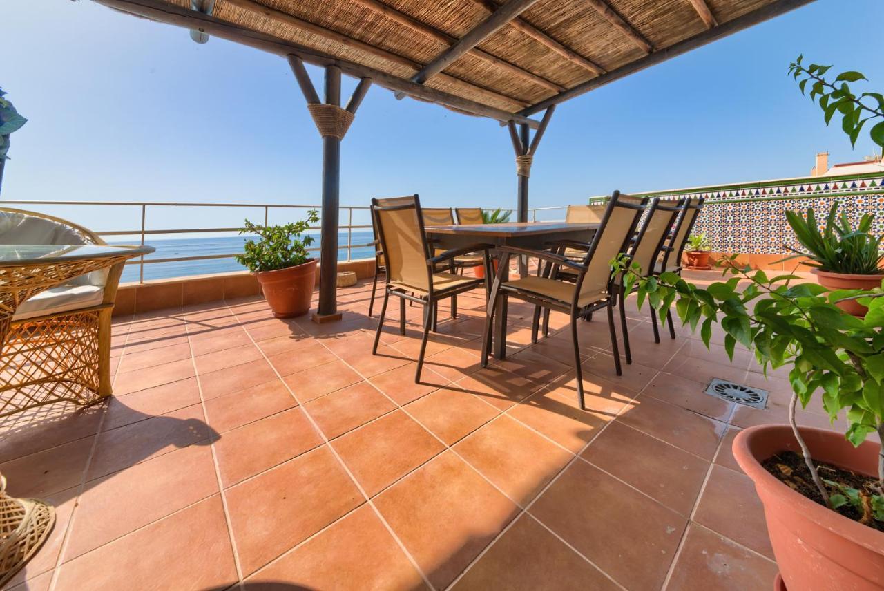 Holidays2Fuengirola Duplex With Stunning Sea View, Terraces,1St Line Beside Port Ngoại thất bức ảnh